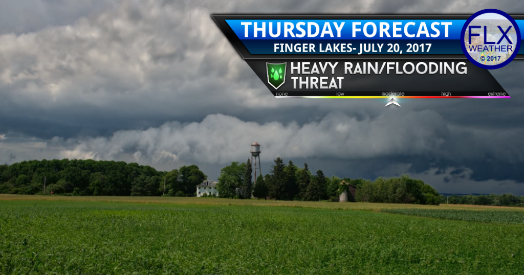 finger lakes weather forecast thunderstorms flash flooding