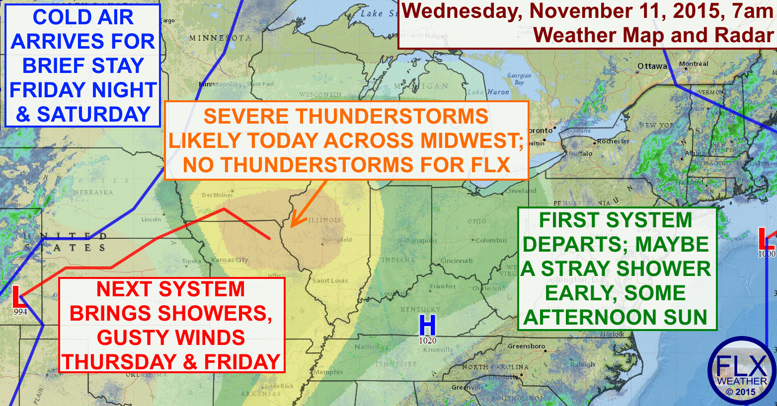 The Finger Lakes will see a break in the weather on Wednesday before more rainy weather arrives for Thursday & Friday.