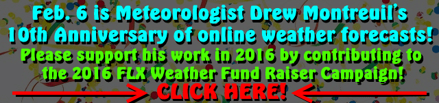 Please help me celebrate a decade of weather forecasting with a donation to keep my services online and free for all. Click the image to donate!