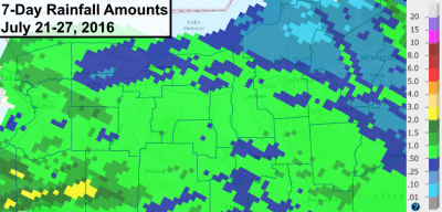 finger lakes rain fall amounts july 27 2016
