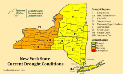 new york state drought warning drought watch