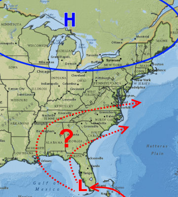 finger lakes drought relief tropics hurricane hermine