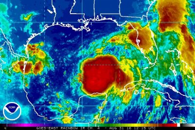 tropical depression nine hremine ian gulf of mexico