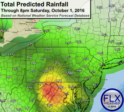 finger lakes drought rain mid atlantic flooding