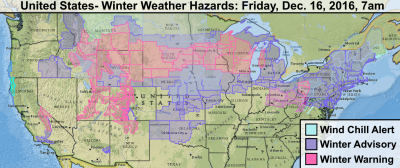 united states winter weather friday december 16 2016