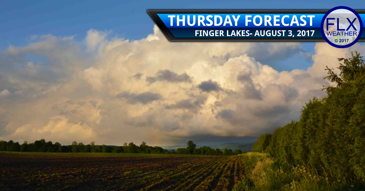 finger lakes weather forecast thunderstorms hot temperatures