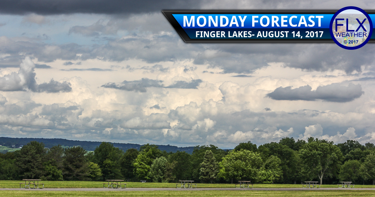 finger lakes weather forecast monday august 14 tuesday august 15 2017