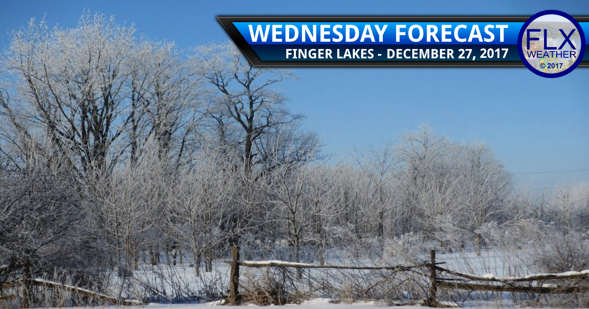 finger lakes weather forecast wednesday december 27 2017 cold frigid wind chill lake effect snow
