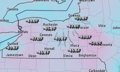 finger lakes weather temperature change drop cold saturday january 13 2018