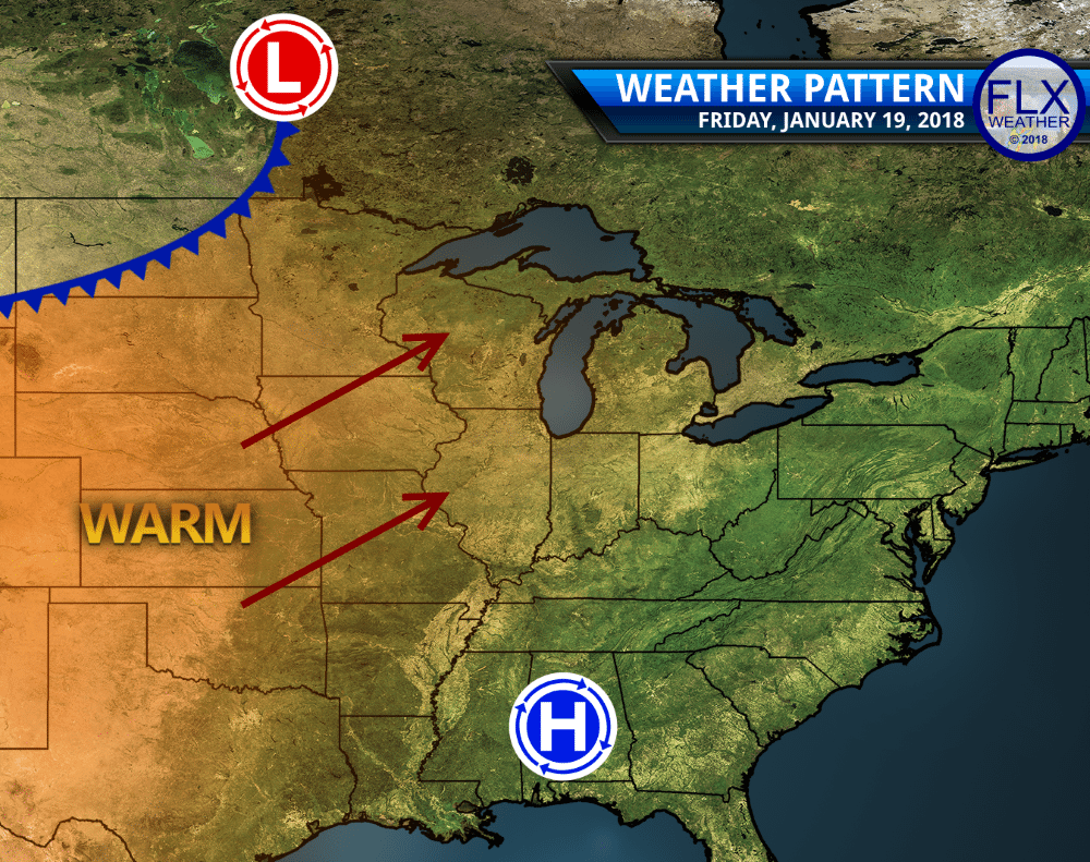 Weather patterns shift away from arctic cold – Finger Lakes Weather