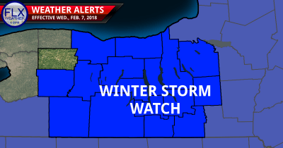 finger lakes weather forecast winter storm watch wednesday february 7 2018 snow storm