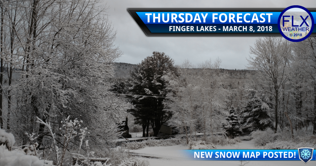 finger lakes weather forecast snow lake effect friday snow accumulation map
