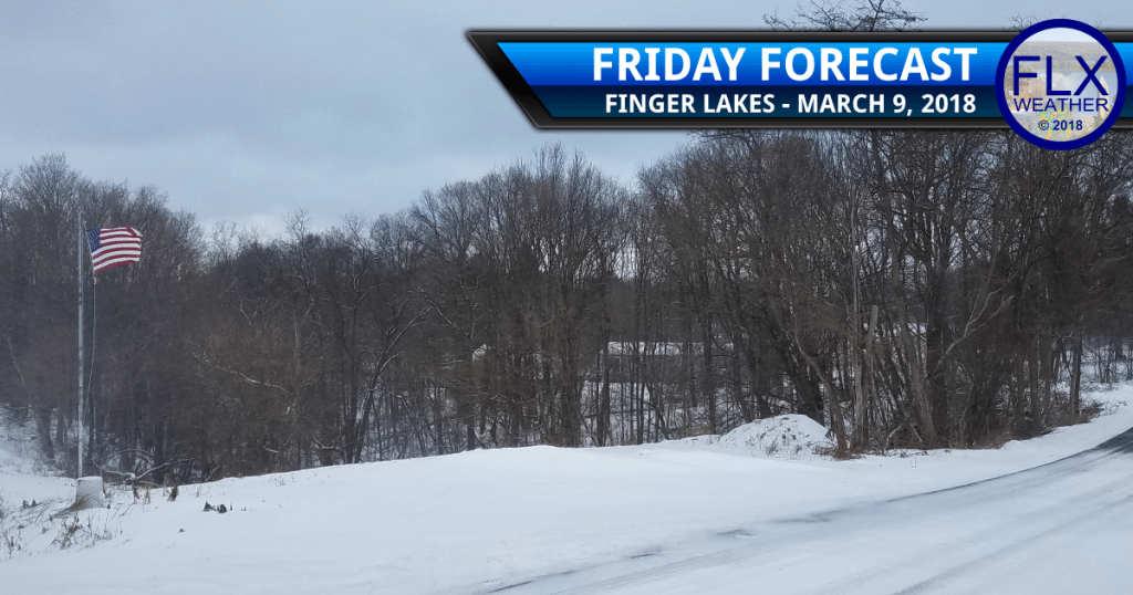 finger lakes weather forecast fridya march 9 2018 snow lake effect wind accumulation map