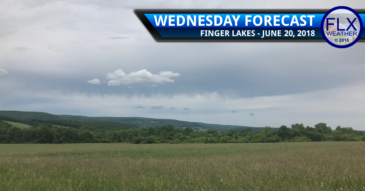 finger lakes weather forecast wednesday june 20 2018 rain showers clouds temperatures