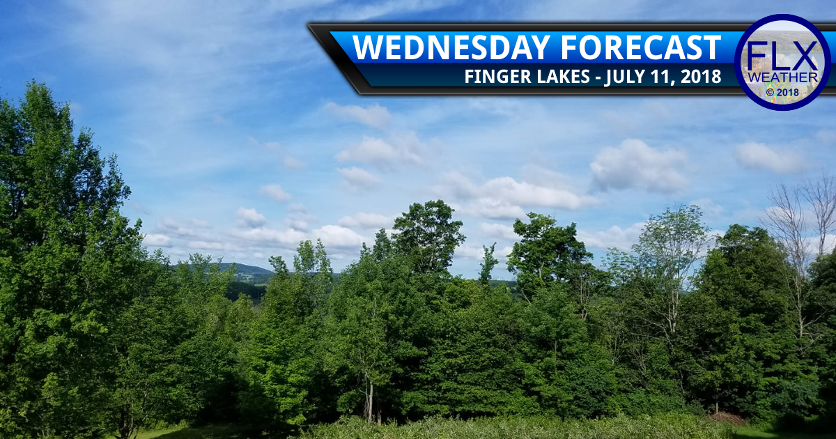 finger lakes weather forecast wednesday july 11 2018 sunny windy cooler