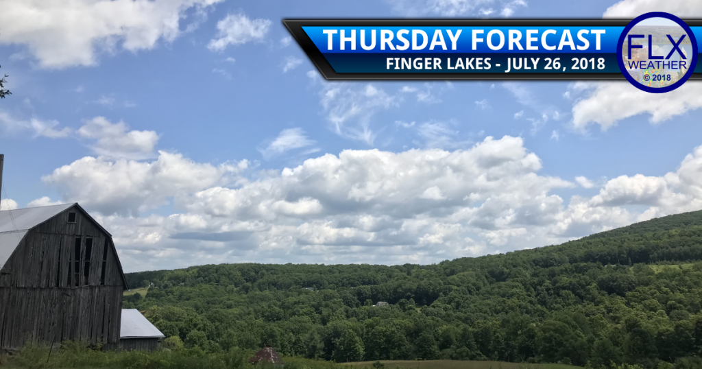 finger lakes weather forecast thursday july 26 2018 sun fog rain thunderstorms