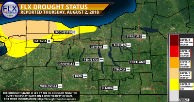 finger lakes weather drought report august 2 2018