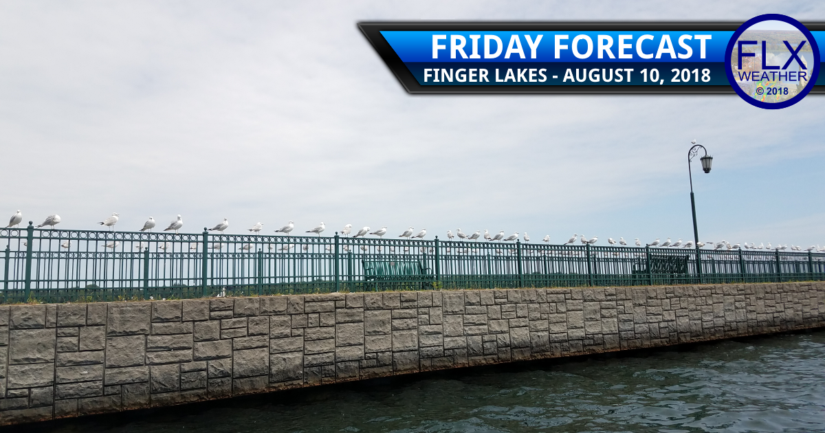 finger lakes weather forecast friday august 10 2018 cold front rain showers less humid weekend weather