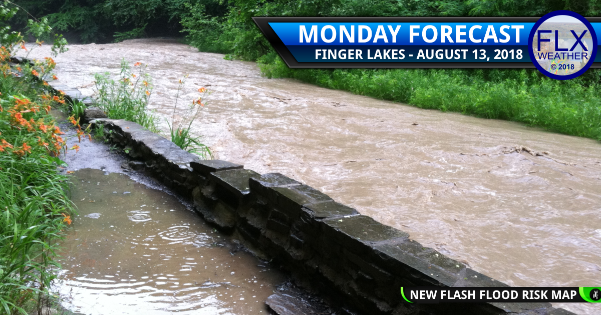 finger lakes weather forecast monday august 13 2018 flash flooding meteorologist drew montreuil
