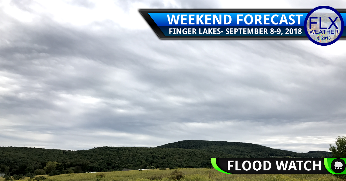 finger lakes weather forecast heavy rain sunday september 9 2018 monday september 10 2018 hurricane florence key messages