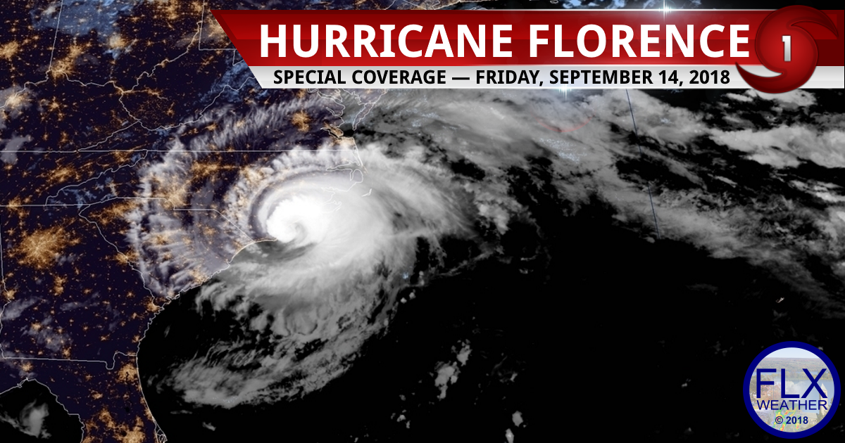 finger lakes weather forecast hurricane florence september 14 2018 landfall wilmington nc