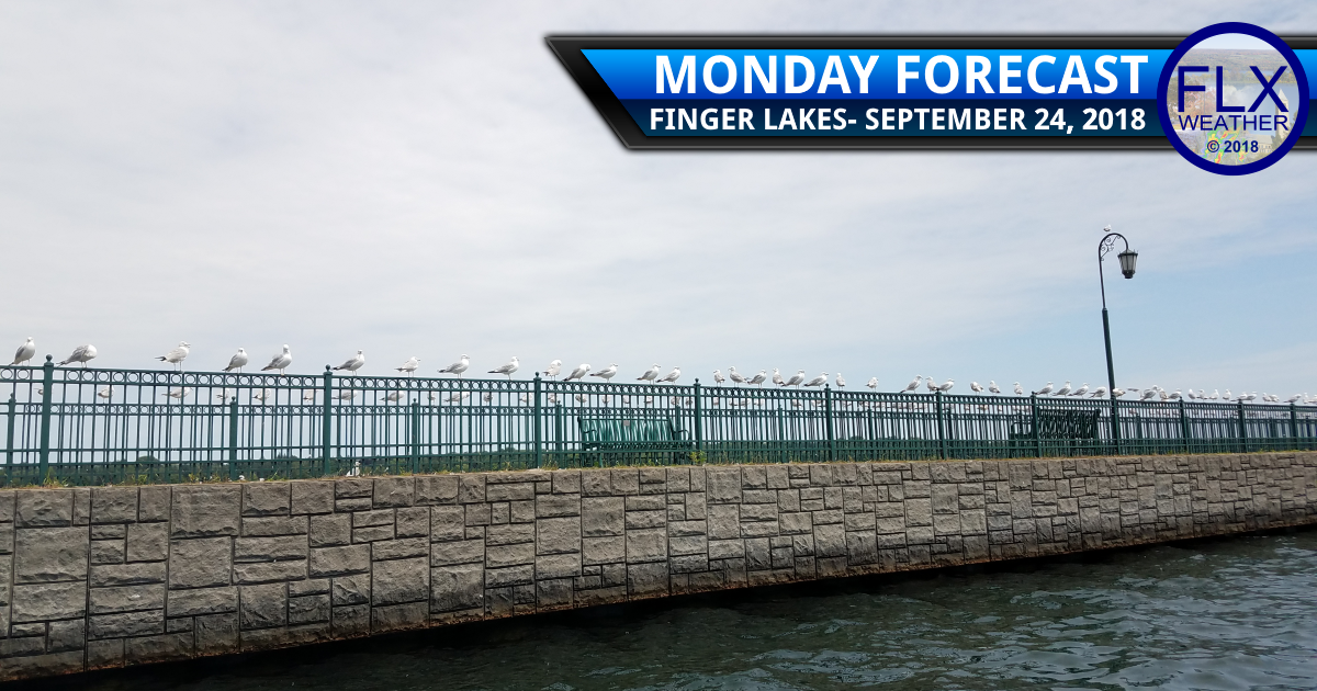 finger lakes weather forecast monday september 24 2017 increasing clouds rain wind monday night