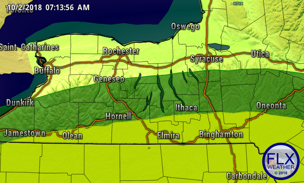finger lakes weather storm prediciton center tuesday october 2 2018 outlook