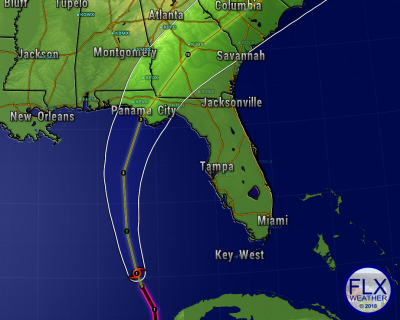 hurricane michael forecast track storm surge