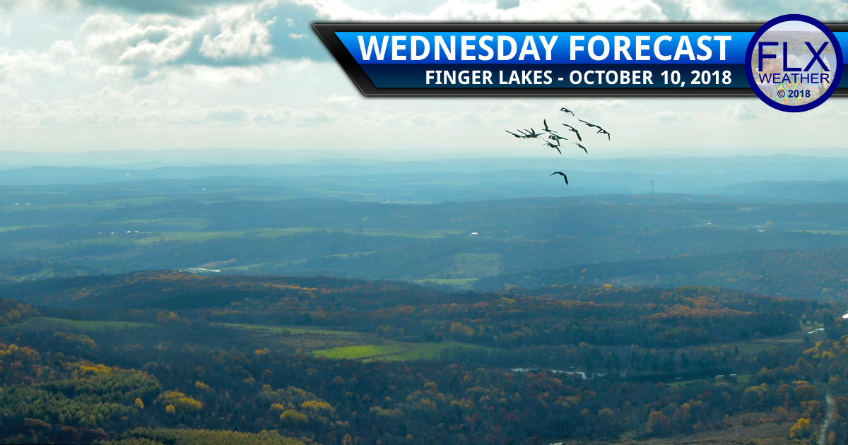 finger lakes weather forecast wednesday october 10 2018 warm cold front