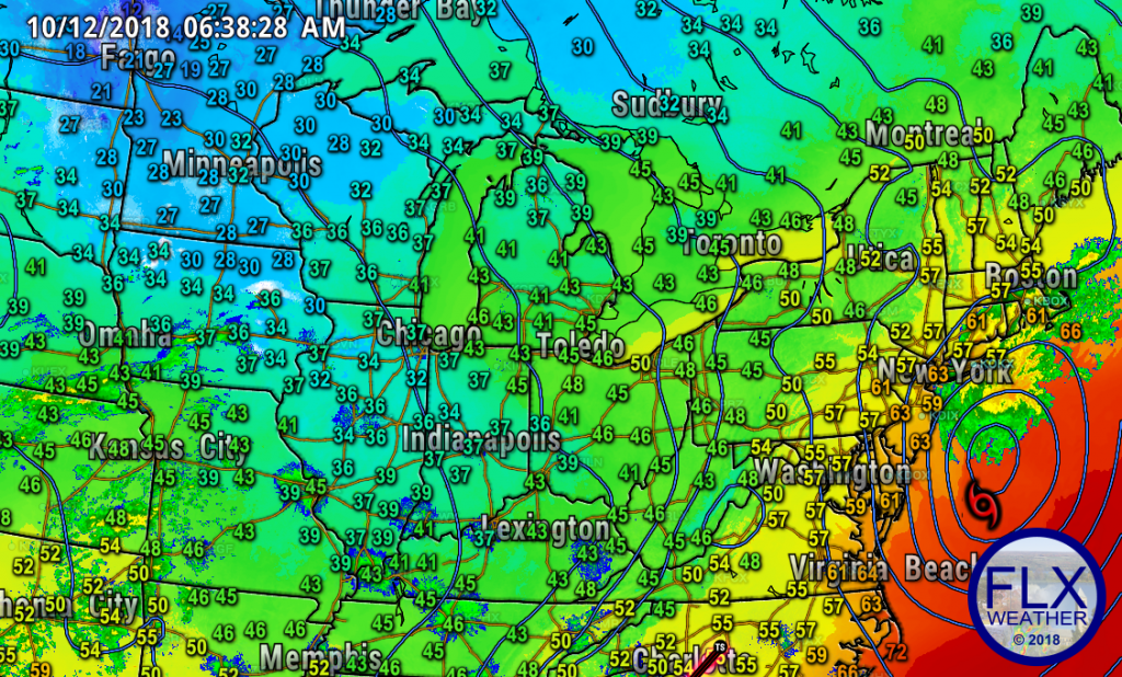 finger lakes weather surface weather map friday october 12 2018