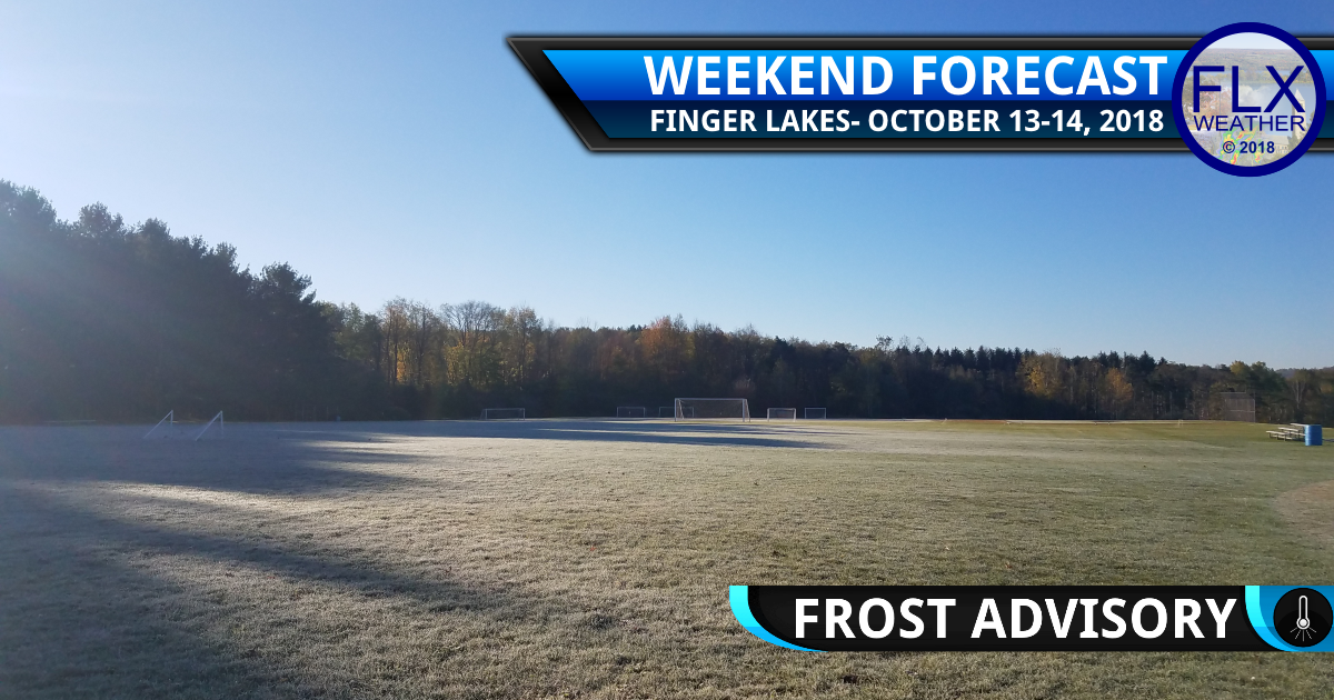 finger lakes weather forecast weekend saturday october 13 2018 sunday october 14 2018 frost advisory