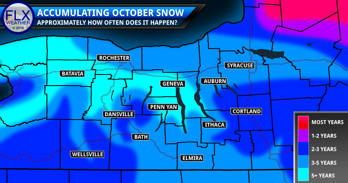 October Snow: How often does it happen? – Finger Lakes Weather