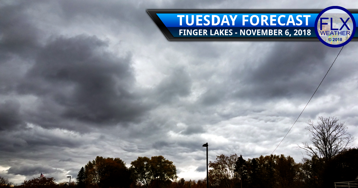 finger lakes weather forecast tuesday november 6 2018 election day wind rain temperatures