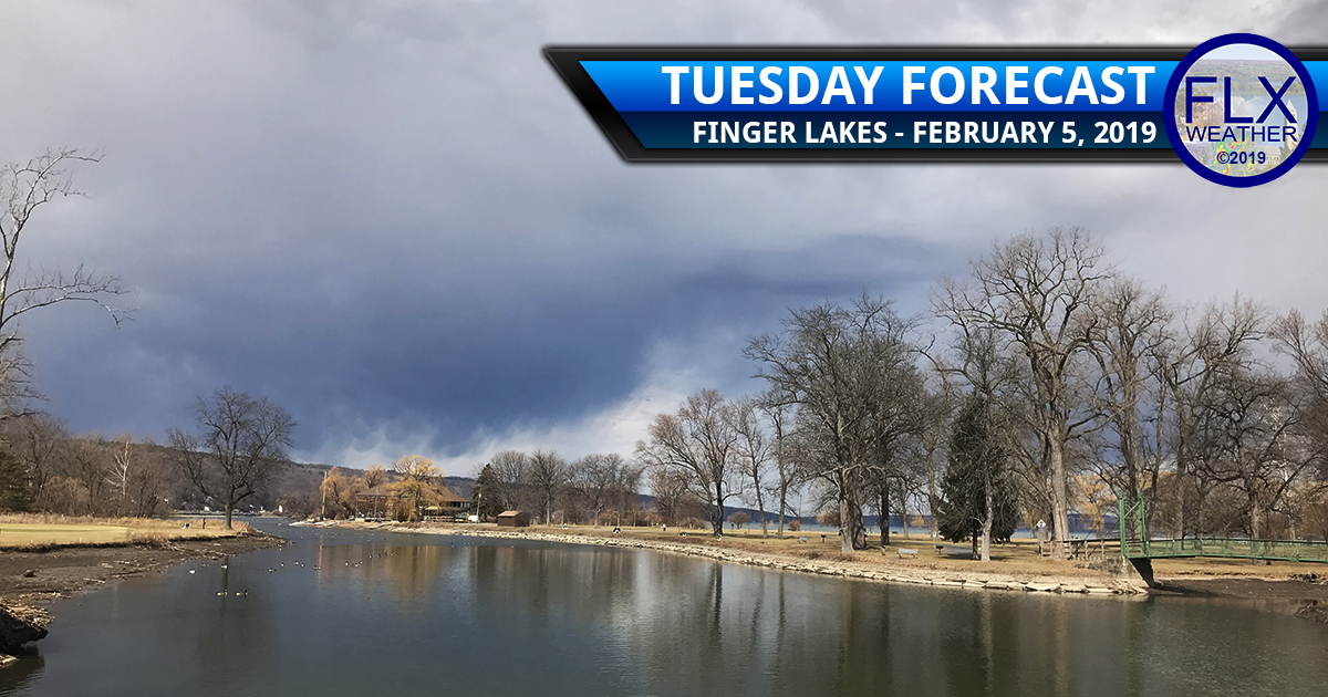 finger lakes weather forecast tuesday february 5 2019 cold front cloudy windy wednesday ice