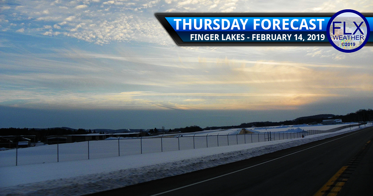 finger lakes weather forecast valentines day snow rain sun clouds