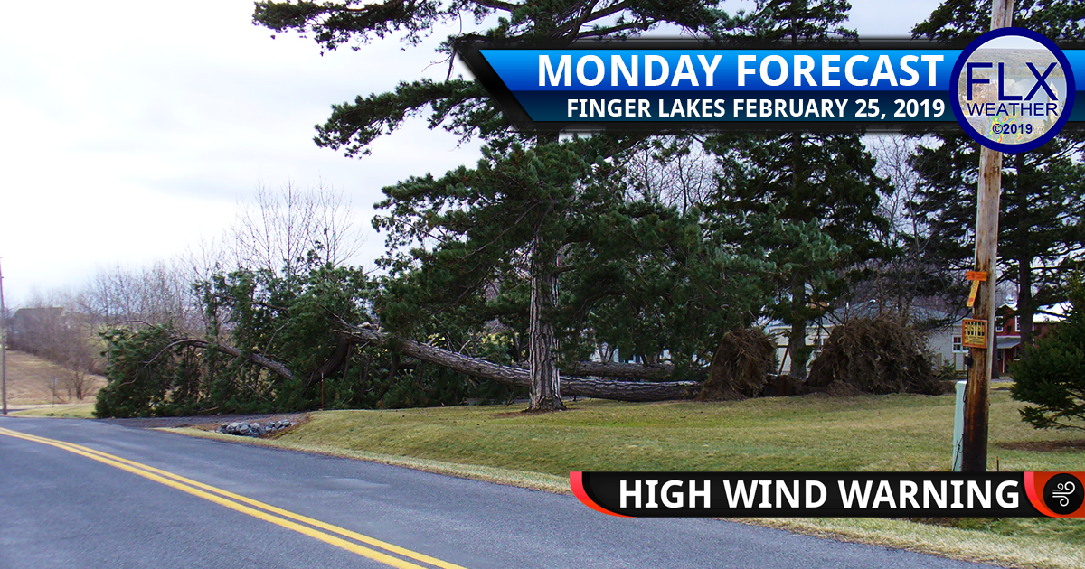 finger lakes weather forecast monday febrary 25 2019 wind storm high wind warning
