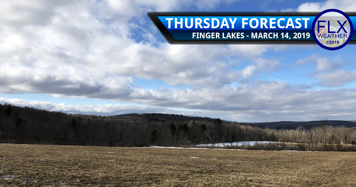 finger lakes weather forecast sun clouds rain wind warm up cold front