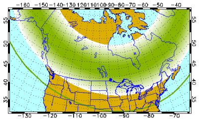 University of Alaska Fairbanks Geophysical Institute aurora forecast march 23 2019