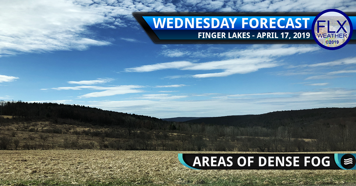 finger lakes weather forecast wednesday april 17 2019 morning fog sunny nice weather