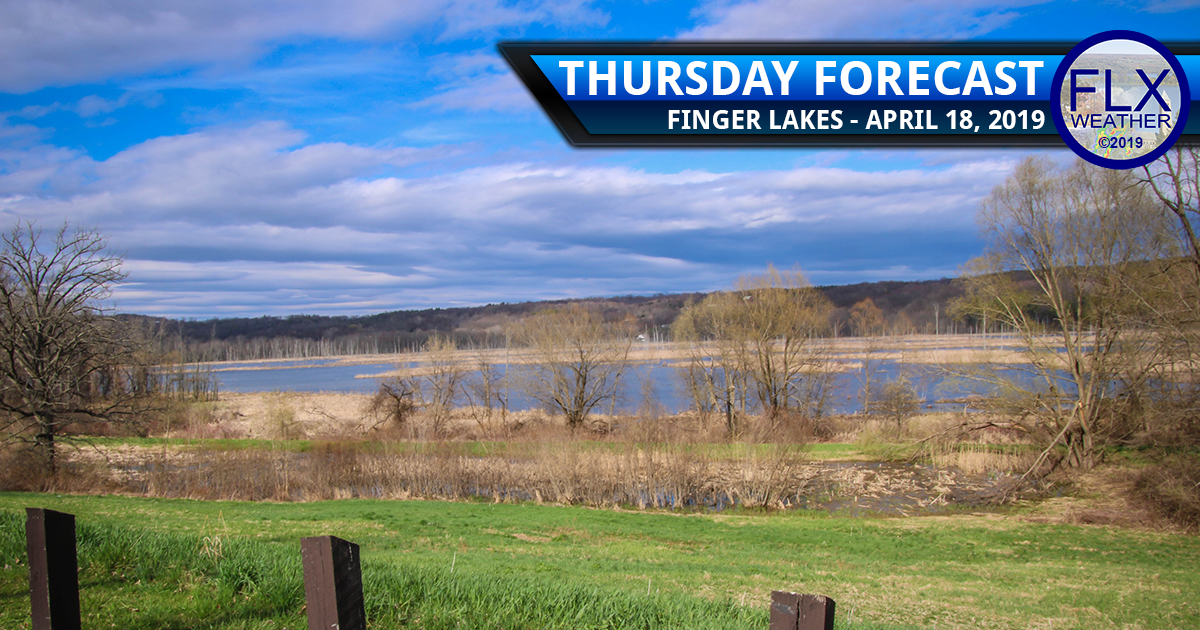 finger lakes weather forecast thursday april 18 2019 sun clouds rain wind warm above normal temperatures