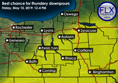 finger lakes weather thunderstorm forecast friday may 10 2019