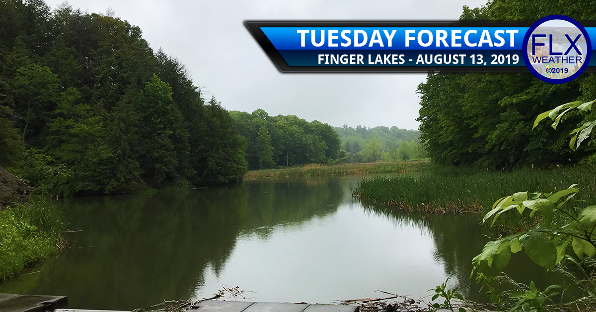 finger lakes weather forecast tuesday august 13 2019 rain clouds temperatures