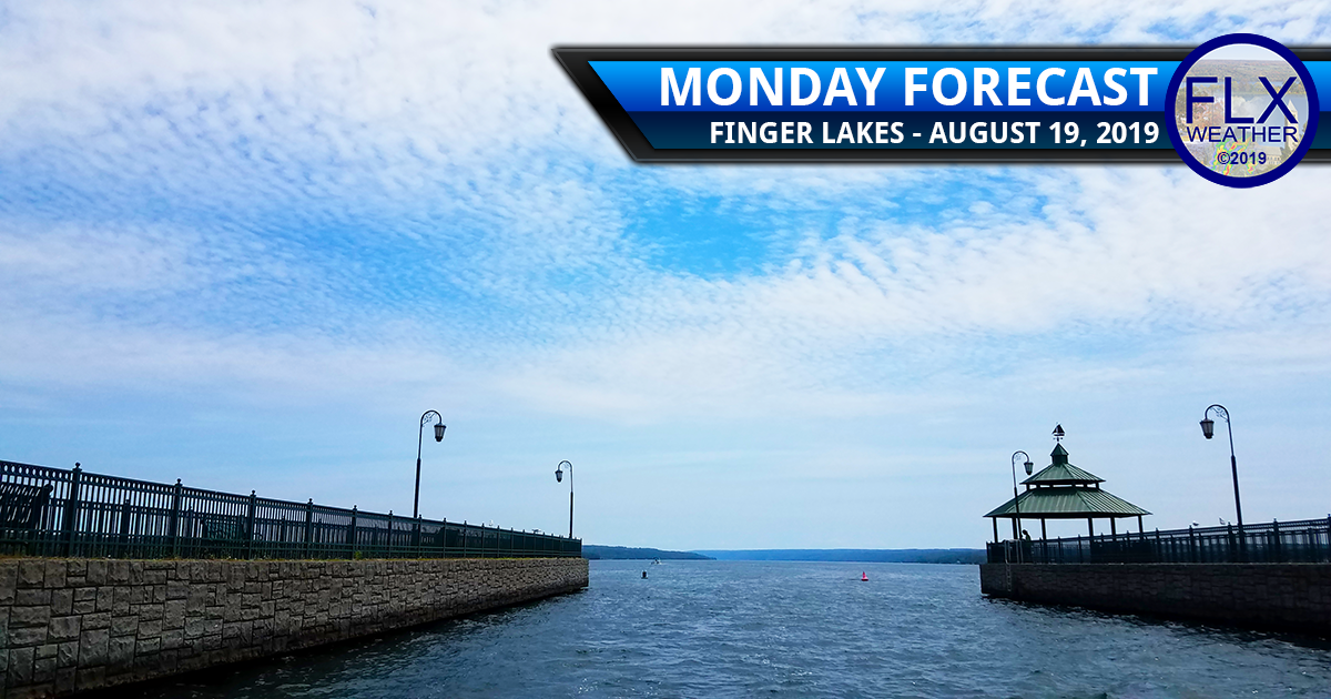 finger lakes weather forecast monday august 19 2019 sun clouds showers thunderstorms