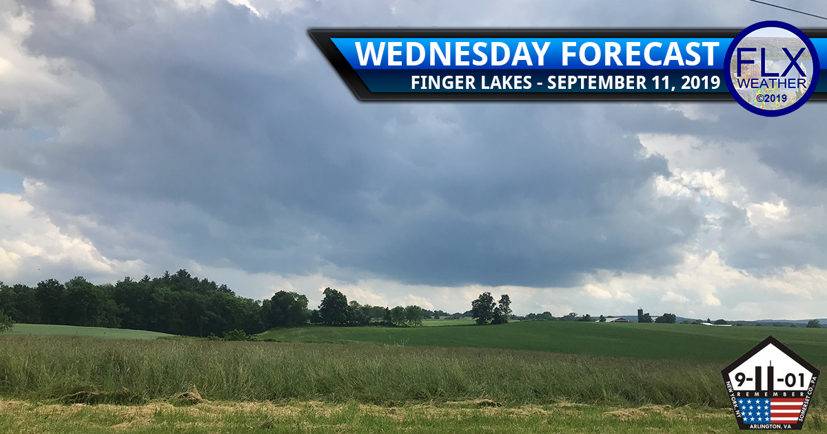 finger lakes weather forecast wednesday september 11 2019 clouds sun showers front windy weekend