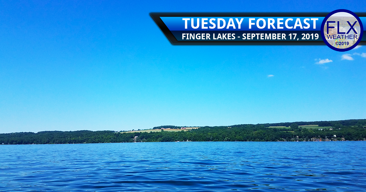 finger lakes weather forecast tuesday september 17 2019 sunny dry