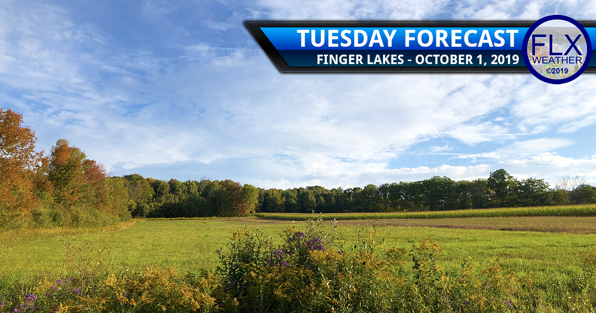 finger lakes weather forecast tuesday october 1 2019 hot humid thunderstorms rain cold front chilly