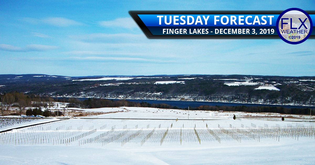 finger lakes weather forecast tuesday december 3 2019 sunshine snow temperatures